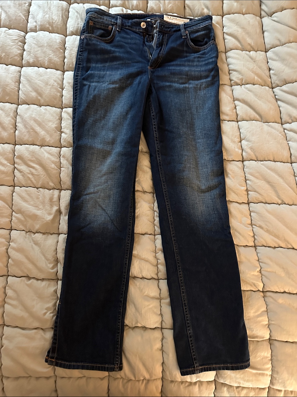 Rag & Bone Dark Blue Boot-Cut Jeans